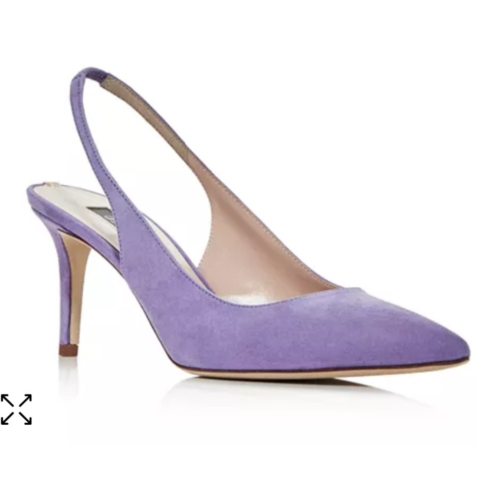 SJP Lavender Simplicity Slingback Pumps